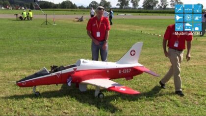 BAE HAWK WALTER GÄHWILER TEAM SWITZERLAND RC TURBINE JET 2ND