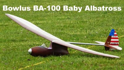 Bowlus BA-100 Baby Albatross | mini scale (1/8) RC glider