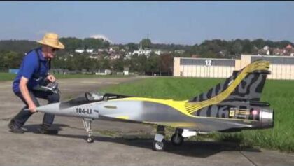 FANTASTIC SCALE RC TURBINE MODEL JET MODEL MIRAGE 2000C