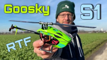 Goosky S1 legend RTF & Bluetooth App | Feierabend-Heli und