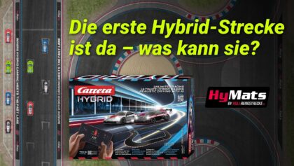 HyMat Raceway für Carrera Hybrid – die erste Hybridstrecke zum