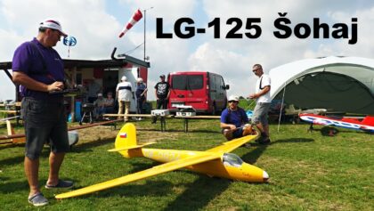 LG-125 Sohaj 2 | giant scale RC glider | 4K