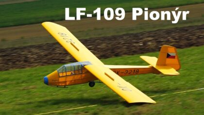 Let LF-109 Pionyr Laser Modely | scale RC glider |