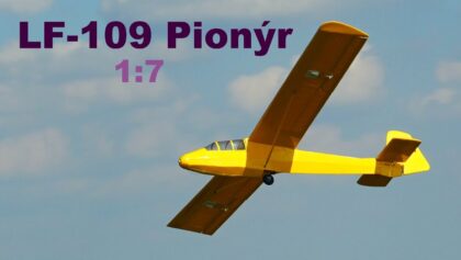 Let LF-109 Pionyr | mini scale (1:7) RC gliders |