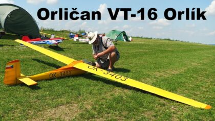 Orlican VT-16 Orlik | giant scale RC glider | 4K