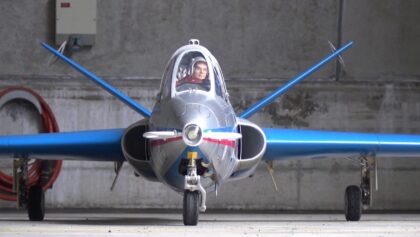 RC Scale Turbine Model Jet Fouga Magister Marc Levy F4C