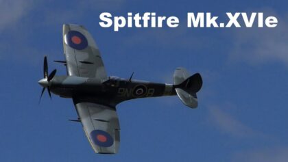 Spitfire Mk.XVIe, Airshow Breclav 2018