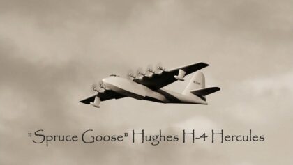 “Spruce Goose” scale R/C model 1/30 Hughes H-4 Hercules