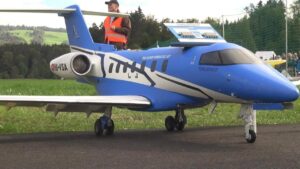WORLD FIRST PC-24 PILATUS PRIVAT JET RC TURBINE SCALE MODEL