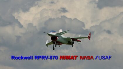 “top secret” smoke-on Rockwell RPRV-870 HiMAT Erich Liechti