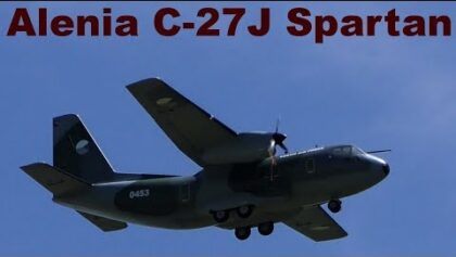 Alenia C-27J Spartan, giant scale RC aircraft, Jiricka Show 2019