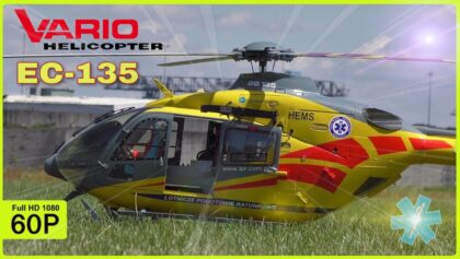 BEAUTIFUL XL EC135 FLIGHT DEMONSTRATION FROM KNUT HILDEBRANDT