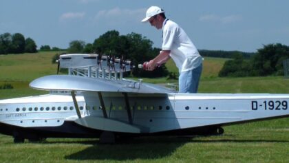GIANT FLYING RC BOAT D-1929 DORNIER DO-X SCALE MODEL AIRPLANE