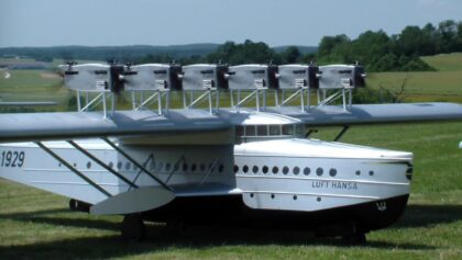 GIANT RC AIRPLANE DORNIER DO-X 12X ENGINES MODEL