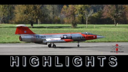 HIGHLIGHTS STARFIGHTER F-104 SCALE 1/3 TOP GUN MOLLIS
