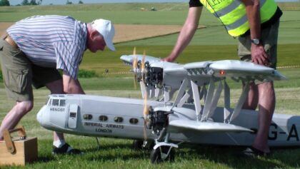 Handley Page H.P.42 RC Airplane Imperial Airways London