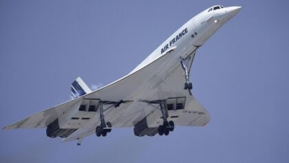 Huge Radio controlled Concorde Scale 4xTurbine Modell Air France R/C