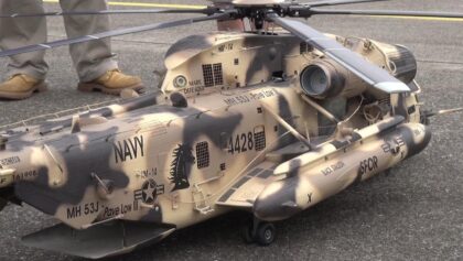 MH-53 PAVE LOW III BLACK STALLION RC MODEL HELICOPTER