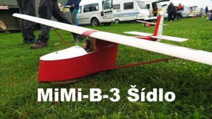 MiMi-B-3 Sidlo | mini scale RC glider | Dub 2022