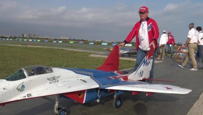 Mikojan MIG-29/Микоян-Гуревич МиГ-29 Vitaly Robertus RC Scale Model Jet Training