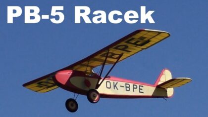 PB-5 Racek, scale RC airplane, Jiricka Show 2019