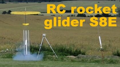 RC rocket glider FAI Class S8E-P, Letovicke politani 2020