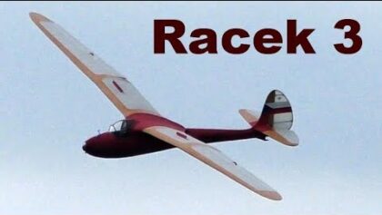 Racek 3, 7,6m giant scale RC glider, Nesvacily 2019