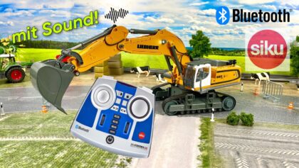 SIKU CONTROL Bluetooth Liebherr SME 980 Bagger (6740) mit SOUND!