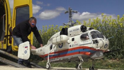 STUNNING UNBELIEVABLE DETAILED RC HELICOPTER KAMOV KA32A 11BC SCALE TURBINE