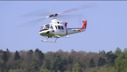 UH-1N Bell 412 twin Huey Australian Costums RC Scale Electro