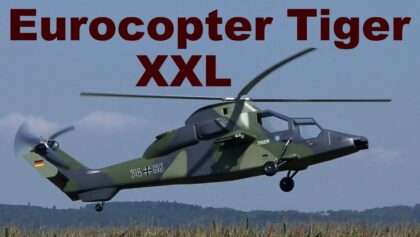 XXL Eurocopter Tiger Heli-Factory, RC electric helicopter, JMM 2019