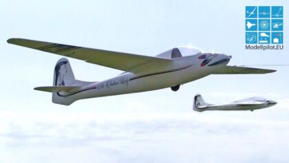 2X MACKA M 1:2,2 BRUCKMANN MODELLBAU RC OLDTIMER GLIDER F-SCHLEPP
