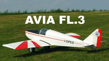 AVIA FL.3 | giant scale RC airplane | 4K |