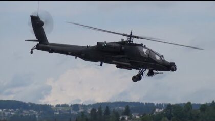 Attack Helicopter Boeing AH-64 Apache Longbow RC Scale Model @Swiss