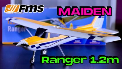 BEST FIRST PLANE EVER ? • FMS Ranger 1220mm PNP