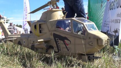 COBRA BELL AH-1 TURBINE RC SCALE HELICOPTER RC FLIGHTDAY A.L.K