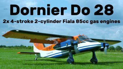 Dornier Do 28 | giant scale RC airplane | 4K