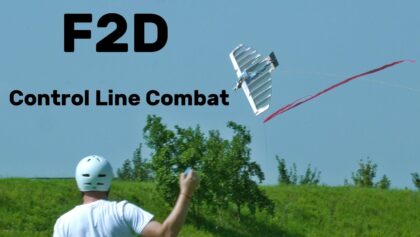 F2D Control Line Combat | 4K | Holesov 2024