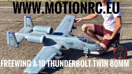 Freewing A-10 Thunderbolt II twin 80mm – MAIDEN FLIGHT