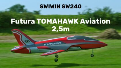Futura TOMAHAWK Aviation | 2,5m sport jet turbine RC model