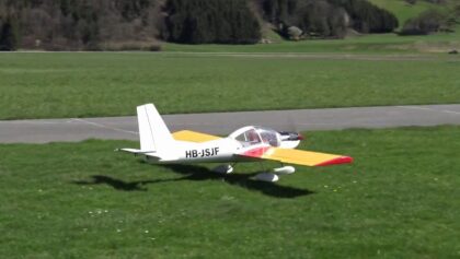 Peter Schreiber mit dem Swisstrainer