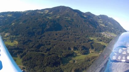 Priol E (Segler mit E-Antrieb) Blick von oben