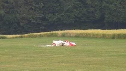 RC CRASH A330-300 AIRBUS AIRBERLIN TOTALLY DESTROYED