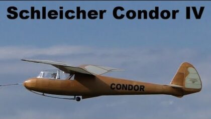 Schleicher Condor IV, 6m giant scale RC glider, Nesvacily 2020