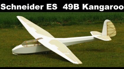 Schneider ES 49B Kangaroo | NEW scale RC glider |