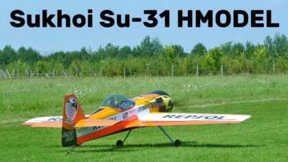Sukhoi Su-31 HMODEL.CZ | 3,5m giant scale RC aerobatic airplane