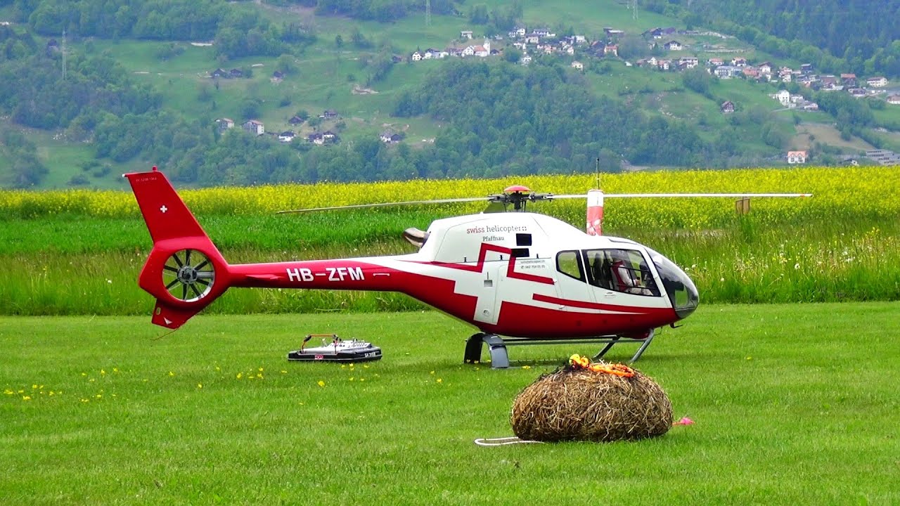 Heli Factory Swiss Scale RC Turbine Model Helicopter Eurocopter EC120B Colibri