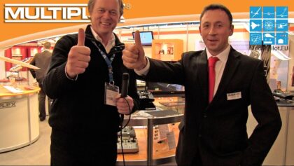 PROFI TX M-LINK MULTIPLEX MODELLSPORT INTERVIEW ANDREAS JUHL SPIELWARENMESSE NÜRNBERG