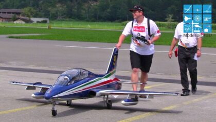 AERMACCHI MB 339 CHRISTIAN LOHWASSER TEAM GERMANY RC JET 3RD