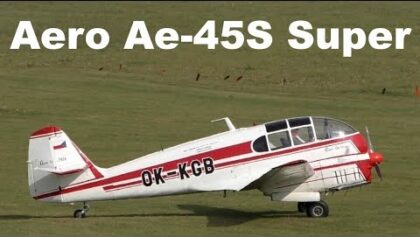 Aero Ae-45S Super with ATC – Oldtimer weekend AK Brno